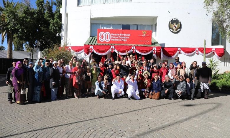 KBRI Windhoek Peringati HUT ke-80 RI, Rangkul Kebersamaan WNI di Namibia dan Angola