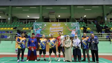 Turnamen Badminton Meriahkan HUT ke-67 Unisba