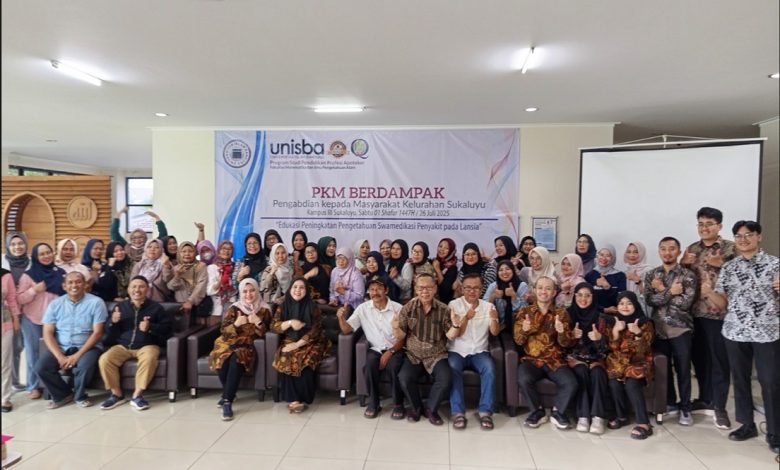 Unisba Gencarkan Edukasi Swamedikasi Aman untuk Lansia, Tegaskan Peran Strategis Apoteker di Masyarakat