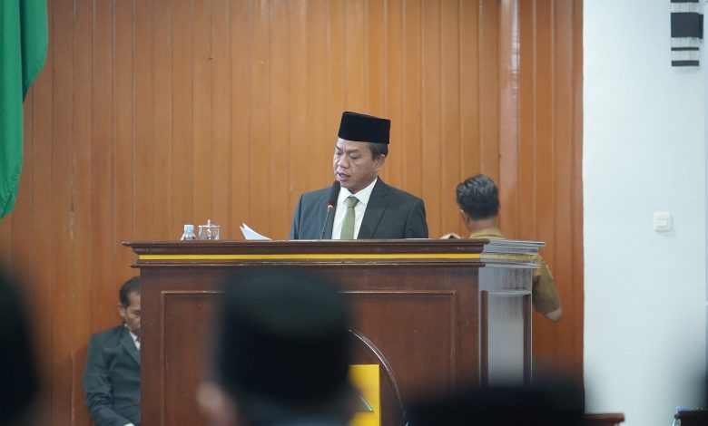 Kang DS Paparkan Nota Keuangan RAPBD 2026 di Hadapan DPRD Kabupaten Bandung