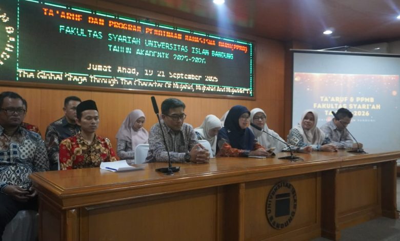 Ta’aruf Fakultas Syariah Unisba 2025, Membangun Karakter Islami untuk Generasi Mendunia