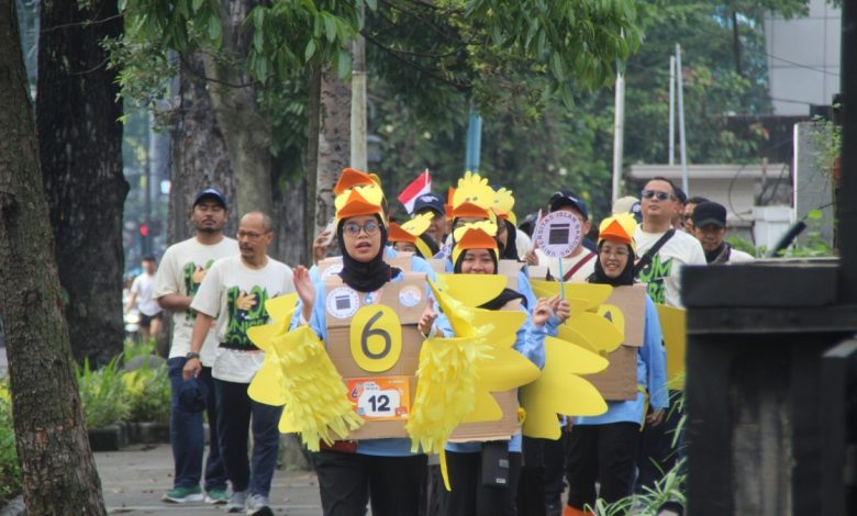 Langkah Ceria Iringi Milad ke-67 Unisba: “Sehat, Asik, Kreatif” Gema di Kota Bandung