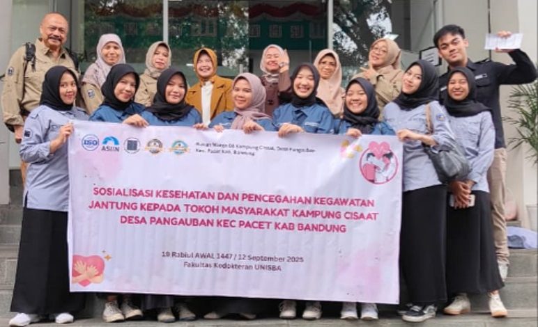Tim PKM FK Unisba Tingkatkan Pemahaman dan Skrining Kesehatan Jantung Warga Desa Pangauban