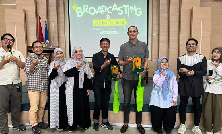Fikom Unisba dan Voks Radio Bersatu Hadirkan “Creative Waves”, Menggali Kreativitas dan Inovasi di Dunia Broadcasting