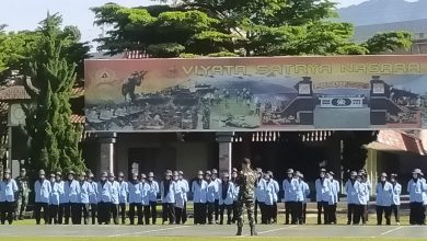 Mahasiswa FTK Unisba Ditempa Semangat Kebangsaan Lewat Pelatihan Bela Negara di Pusdikter Pusterad