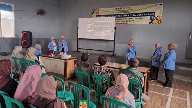 KKL Prodi Ekonomi Pembangunan FEB Unisba Fokuskan Penguatan UMKM Desa Mekarmanik