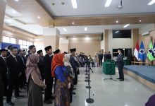Unisba Resmikan 59 Pejabat Baru di Struktur Organisasi