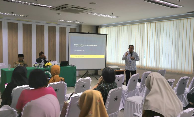 Unisba Menjadi Lokasi FGD Pembahasan RUU Sisdiknas