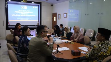 Unisba Sambut Kunjungan Silaturahmi dari President University Jakarta