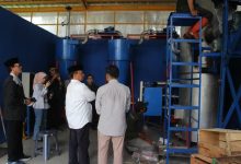 Rektor Unisba Bersama Sekda Jabar Pantau Uji Operasional Reaktor Plasma Pengolah Sampah di Arcamanik