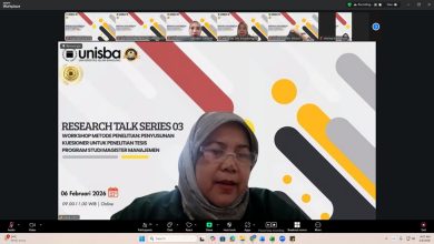 Research Talk Series 03 FEB Unisba Tingkatkan Kualitas Kuesioner Tesis Mahasiswa Magister Manajemen