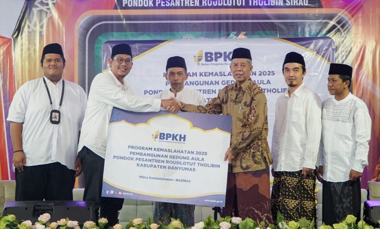 Wujud Khidmat untuk Umat, BPKH dan BAZNAS Resmikan Aula Ponpes Roudlotut Tholibin Rp1,9 Miliar