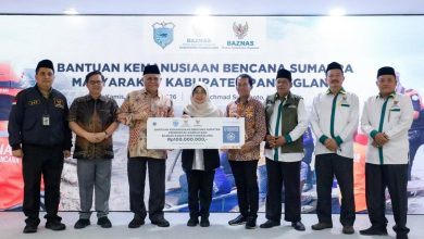 Solidaritas Kemanusiaan, Pemda dan BAZNAS Pandeglang Salurkan Bantuan Bencana Sumatra Rp100 Juta via BAZNAS RI