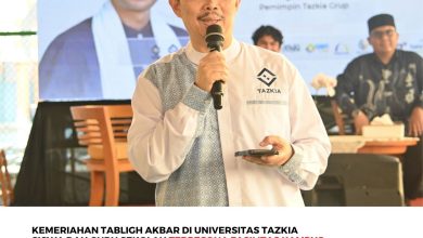 Tabligh Akbar Universitas Tazkia: Rektor Sampaikan Pesan Sukses Dunia-Akhirat, Tokoh Publik Berbagi Kisah Inspiratif